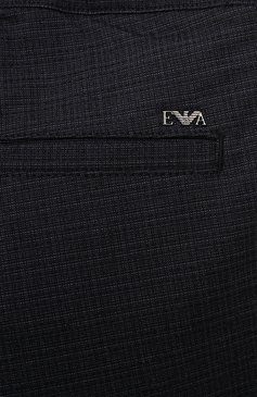 Брюки из хлопка и вискозы EMPORIO ARMANI, арт. 6K4PJ7/4N5TZ, фото 1