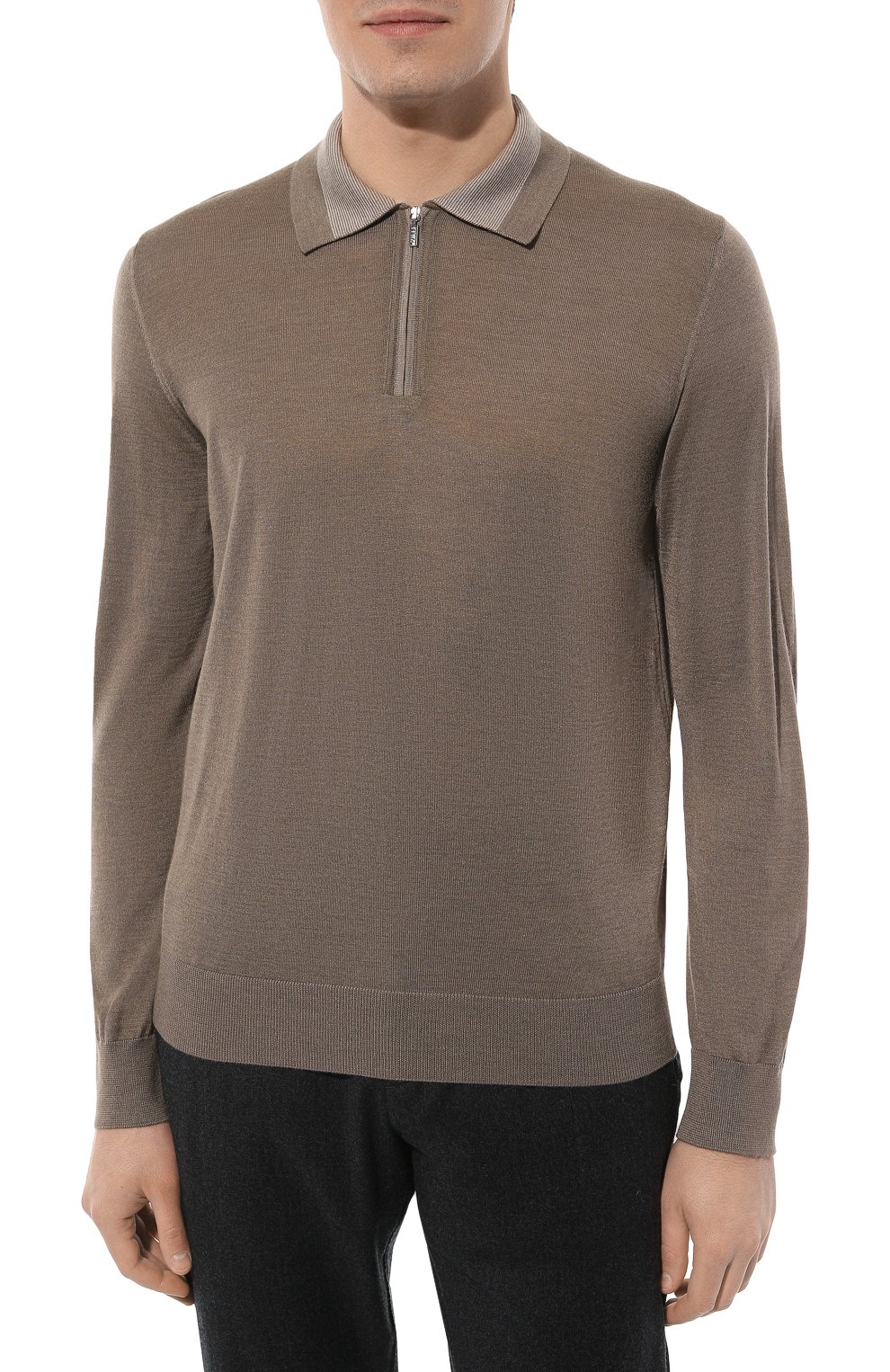 Поло из кашемира и шелка ZILLI, арт. KZP001M0330VBJ000, фото 3