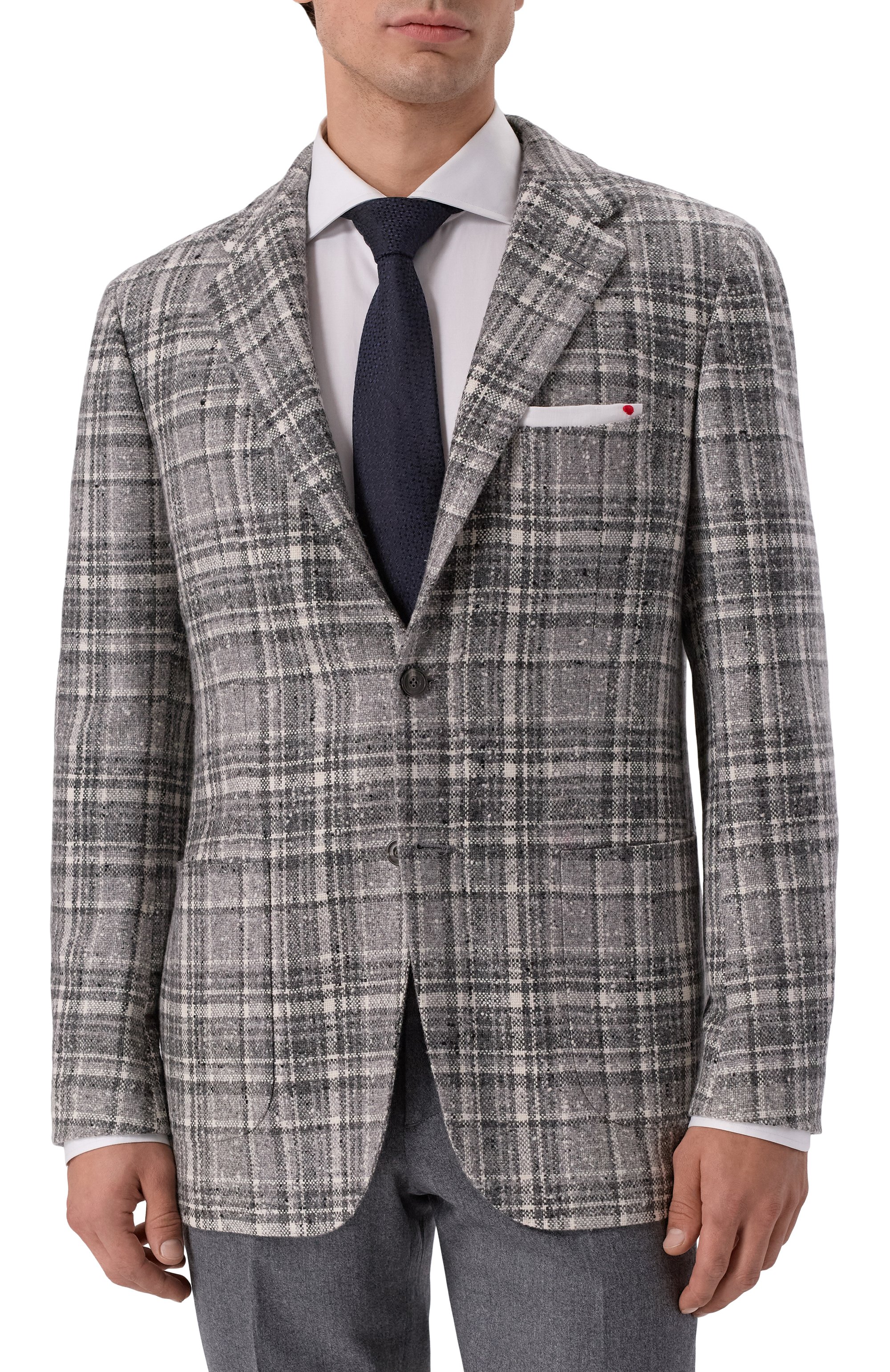 Кашемировый пиджак KITON, арт. UG81K0137G07, фото 4