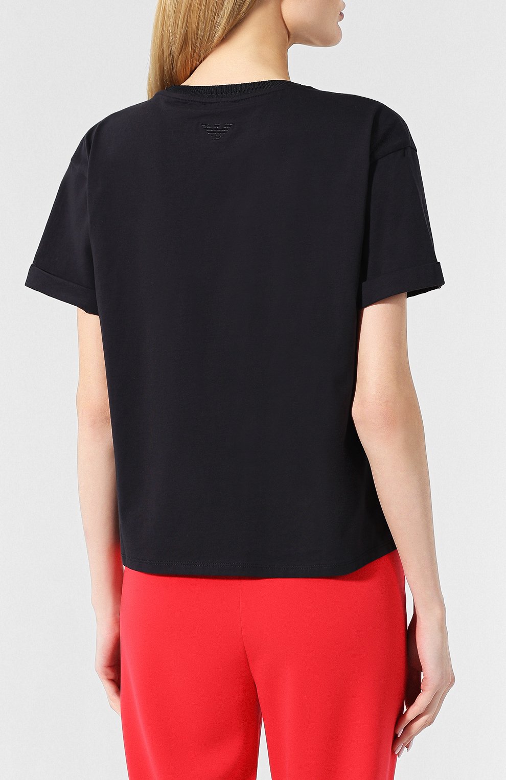 Хлопковая футболка EMPORIO ARMANI, арт. 3G2T84/2JQAZ, фото 4