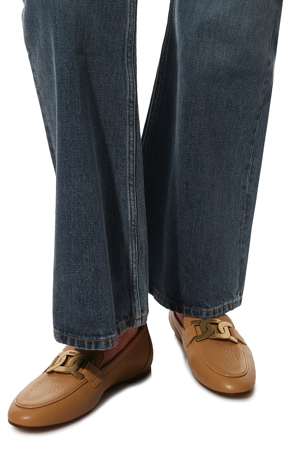 Кожаные лоферы TOD’S, арт. XXW79A0DD00RNL, фото 3