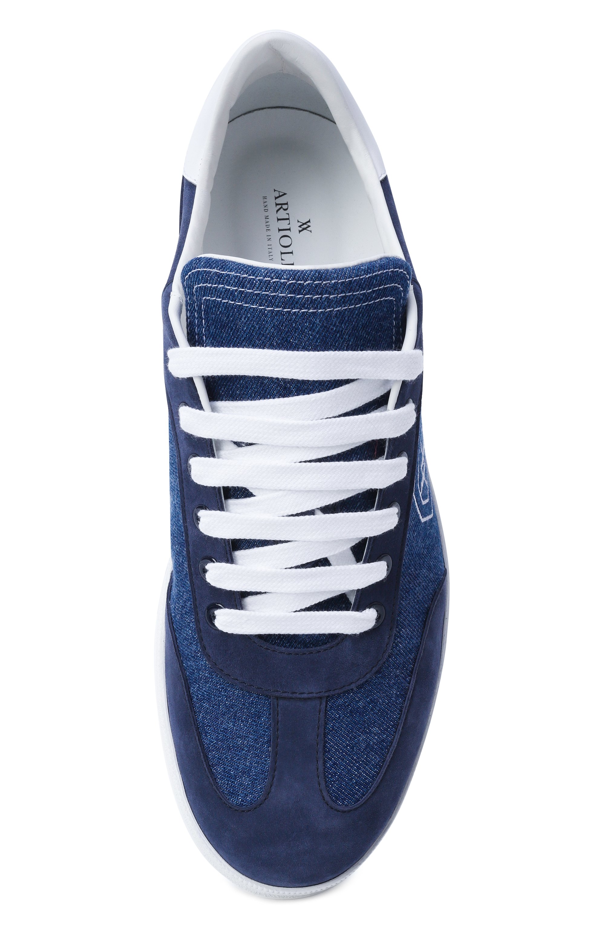 Комбинированные кеды capri ARTIOLI, арт. 0T028/SU/JEANS, фото 6