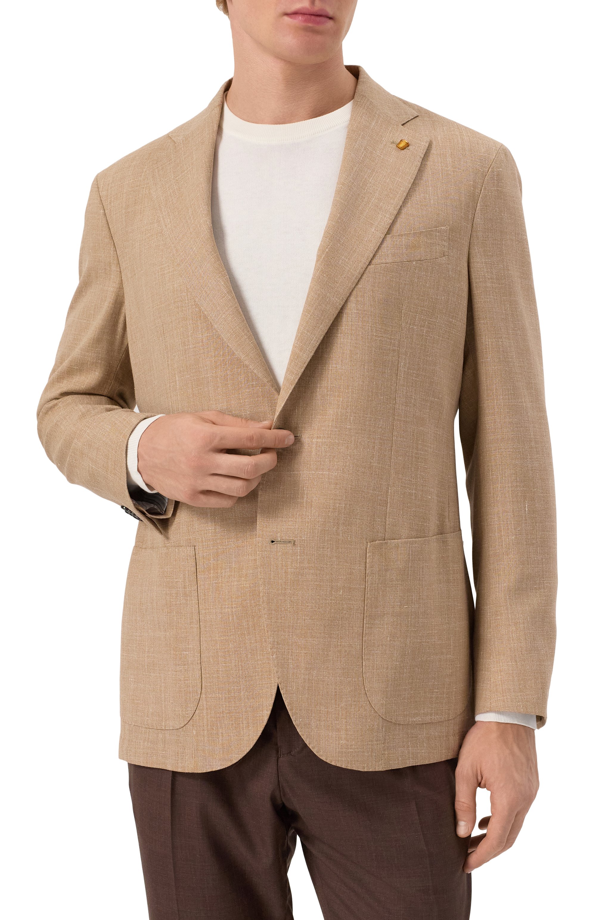 Пиджак из шерсти и шелка SARTORIA LATORRE, арт. EF74/UH0384, фото 5