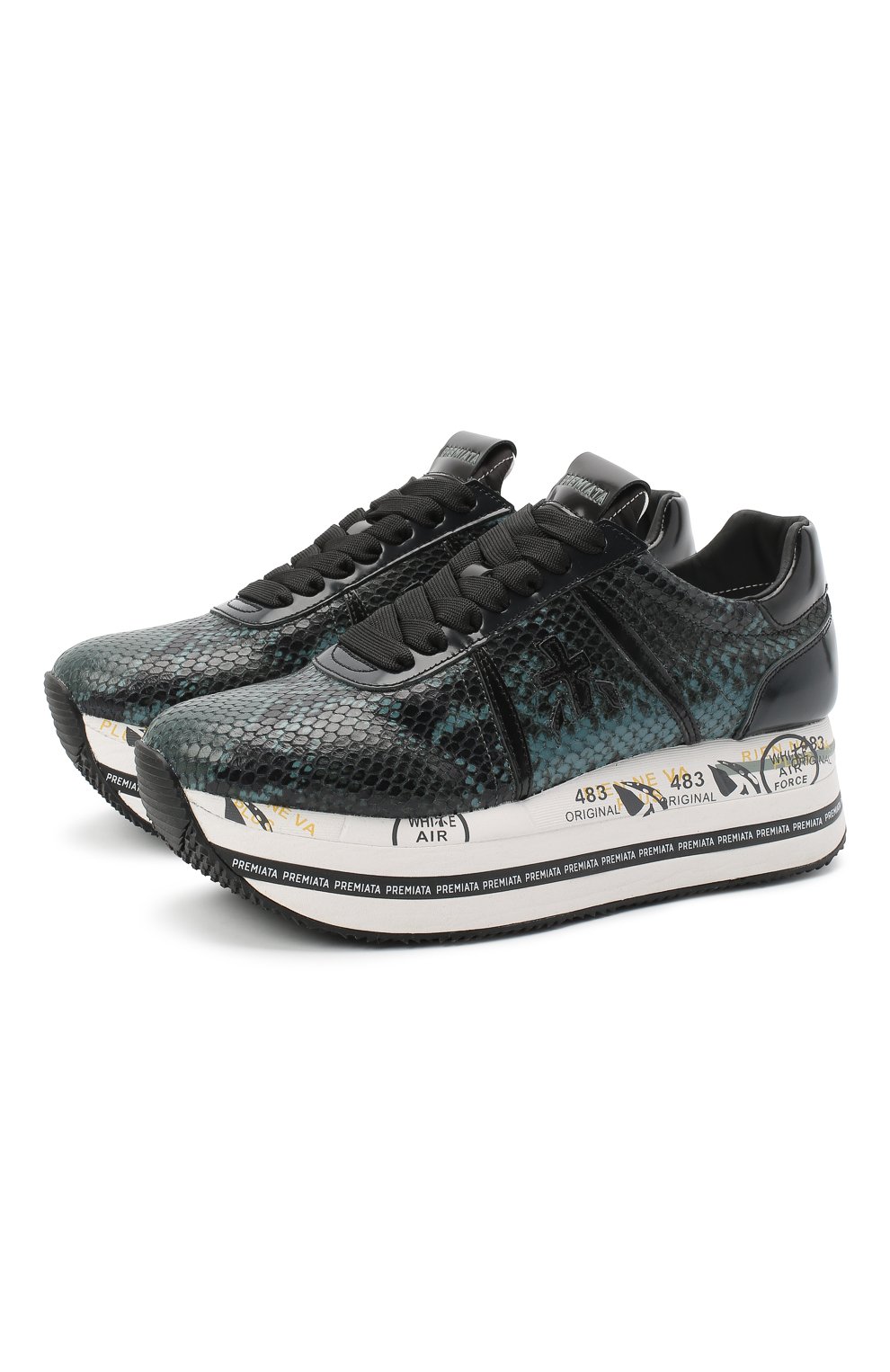 Кожаные кроссовки beth PREMIATA, арт. BETH/VAR4839, фото 1