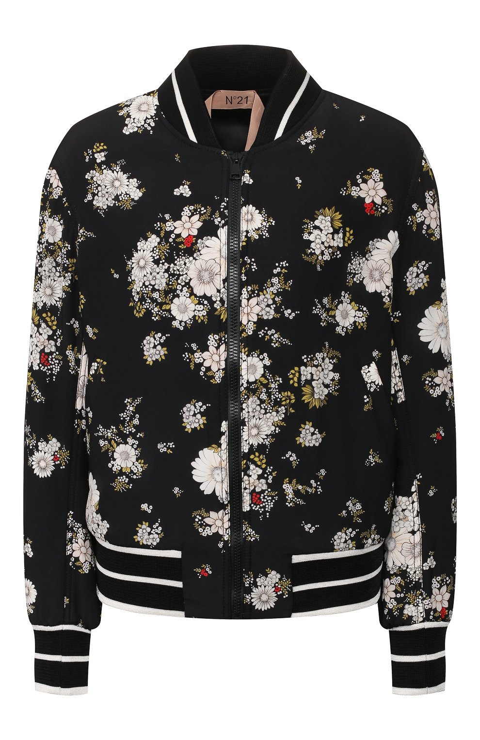 Шелковый бомбер N21, арт. 20E N2M0/0012/5531, фото 1