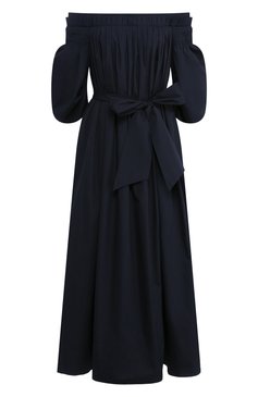 Хлопковое платье GABRIELA HEARST, арт. 220446/T030/40/DARK NAVY, фото 1