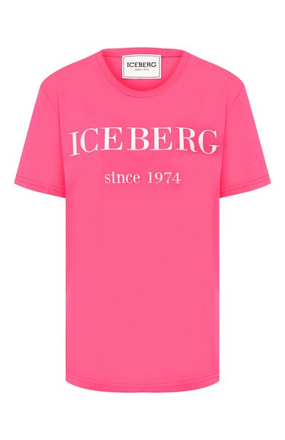 Женская хлопковая футболка ICEBERG, арт. 20E I2P0/F09A/6331