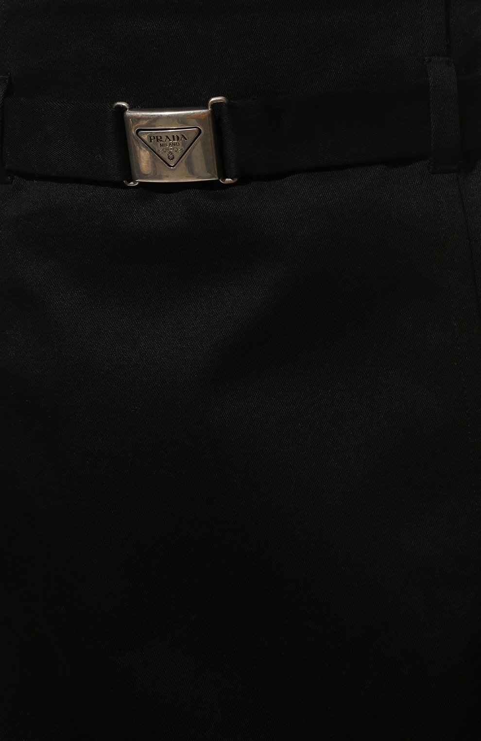 Хлопковая юбка PRADA, арт. P114UH-1UPX-F0002-221, фото 5