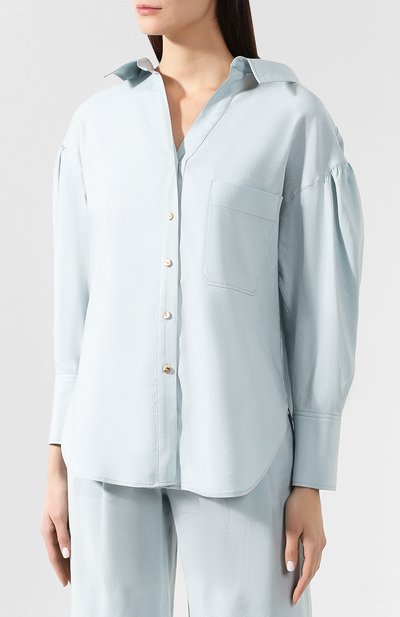 Блузка с накладным карманом REJINA PYO, арт. C223/LINEN, фото 3