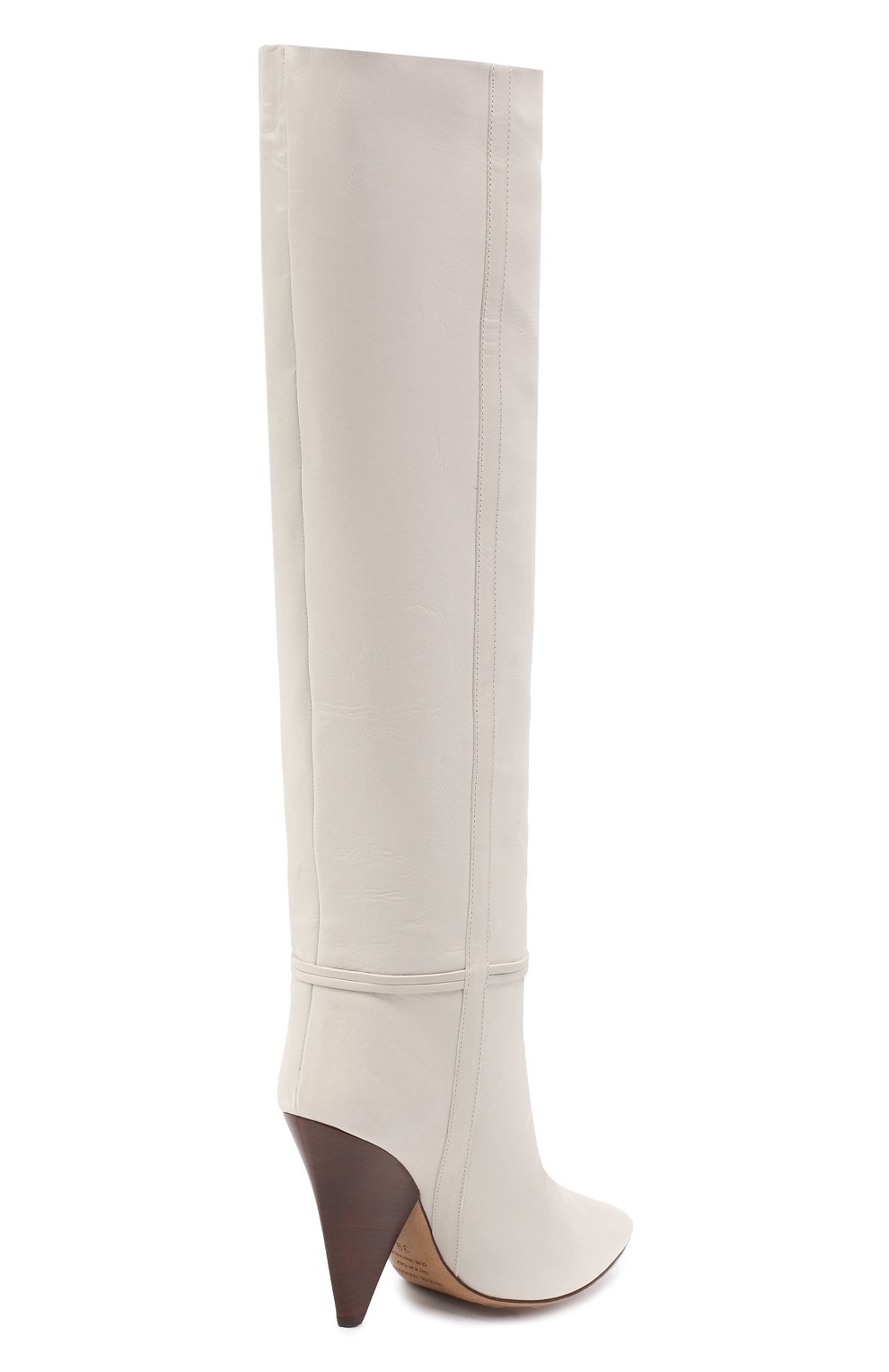 Кожаные сапоги lazu ISABEL MARANT белого цвета по цене 154500 руб., арт. LAZU/BT0158-20H001S, фото 4 Кожаные сапоги lazu ISABEL MARANT, арт. LAZU/BT0158-20H001S, фото 4