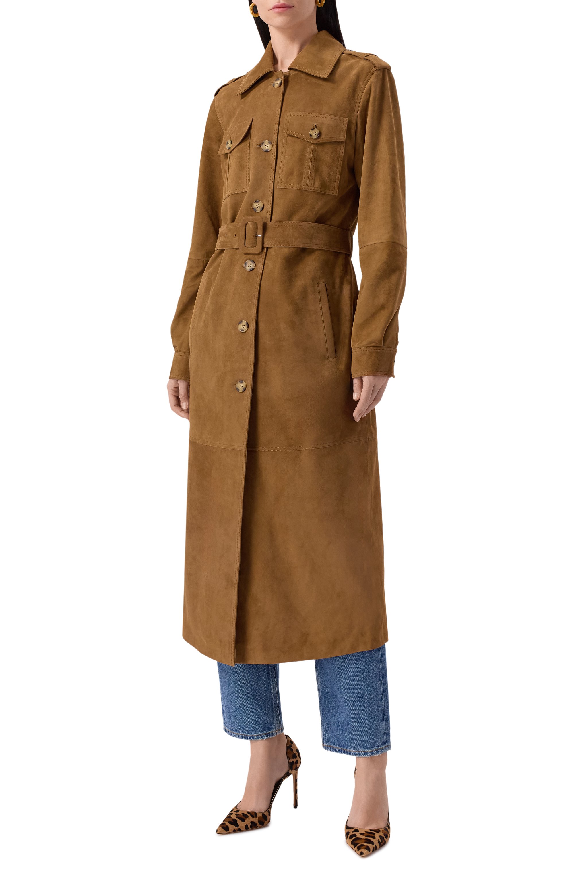 Замшевое пальто VENERA M., арт. MYT/175SZP/125VM, фото 3