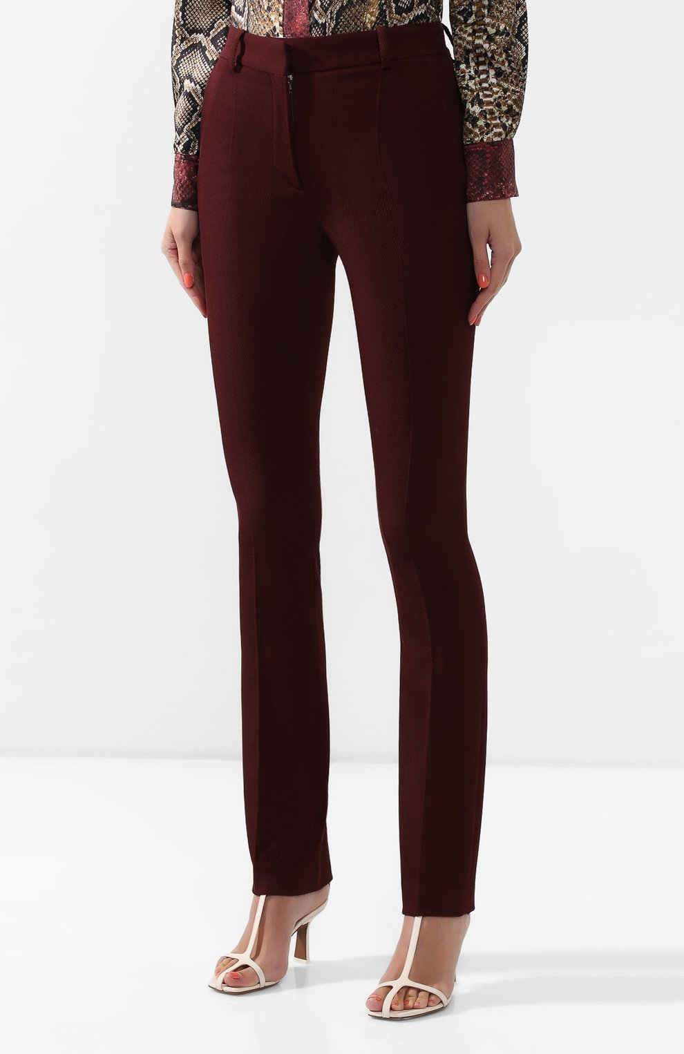 Шерстяные брюки VICTORIA BECKHAM, арт. TR CRP 21001C, фото 3