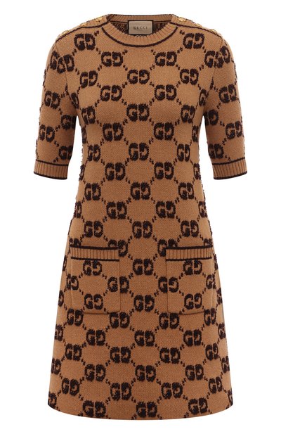 Шерстяное платье GUCCI, арт. 718630/XKCNA, фото 1