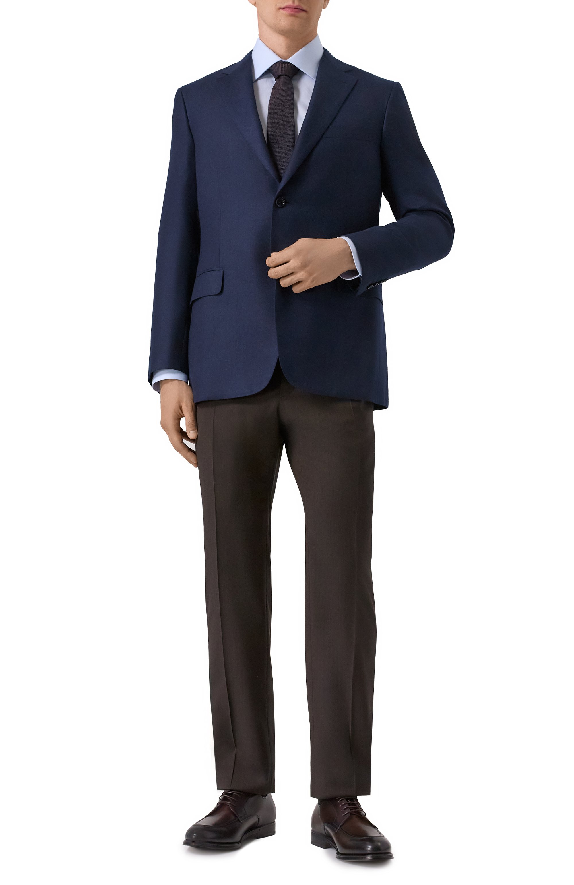 Хлопковая сорочка BRIONI, арт. RCA20L-OA04Q, фото 2