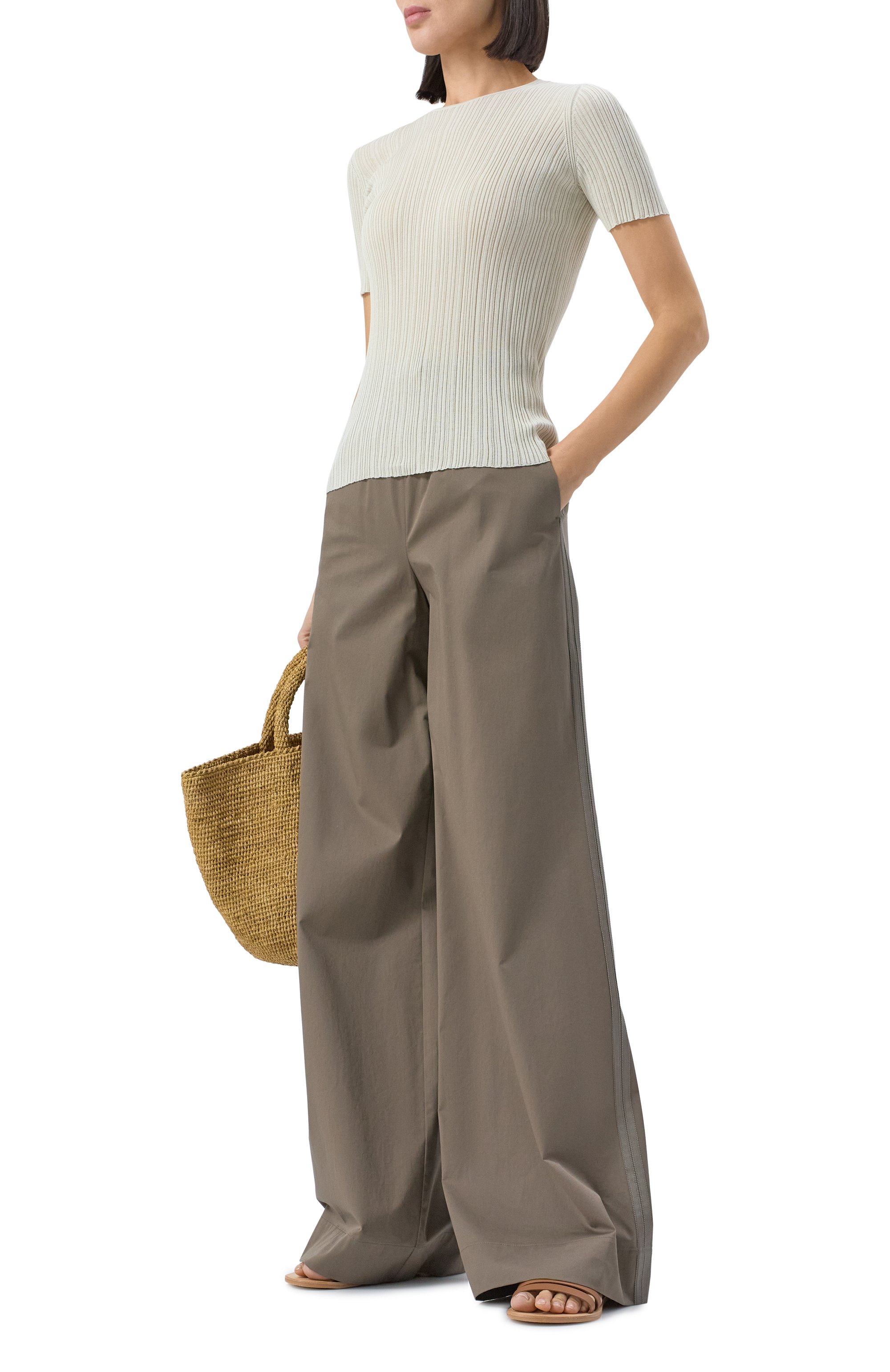 Топ из хлопка и  шелка AGNONA, арт. KT09015/7Q180M, фото 2