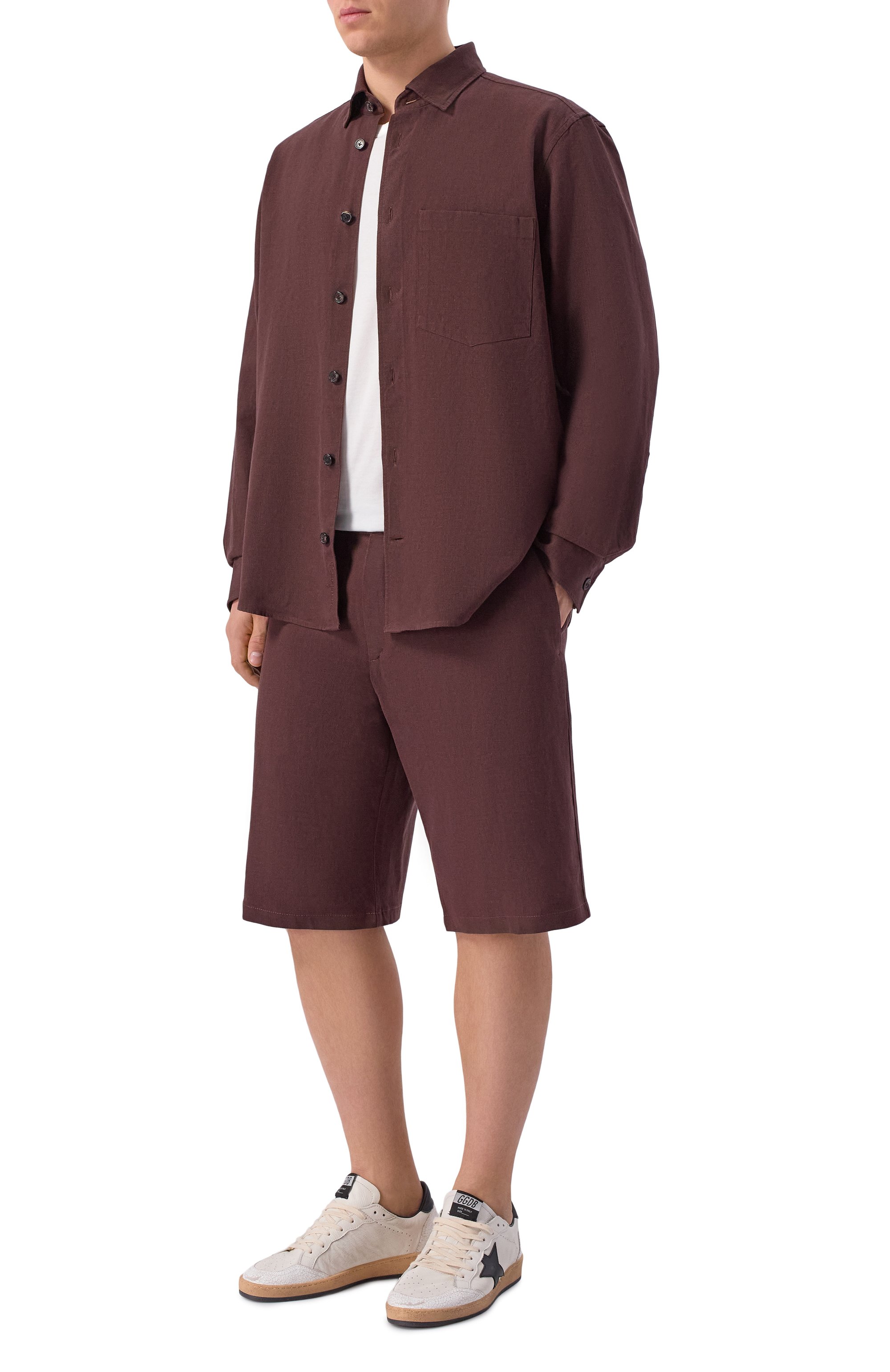 Шорты изо льна и вискозы BOGNER, арт. 18651270, фото 2