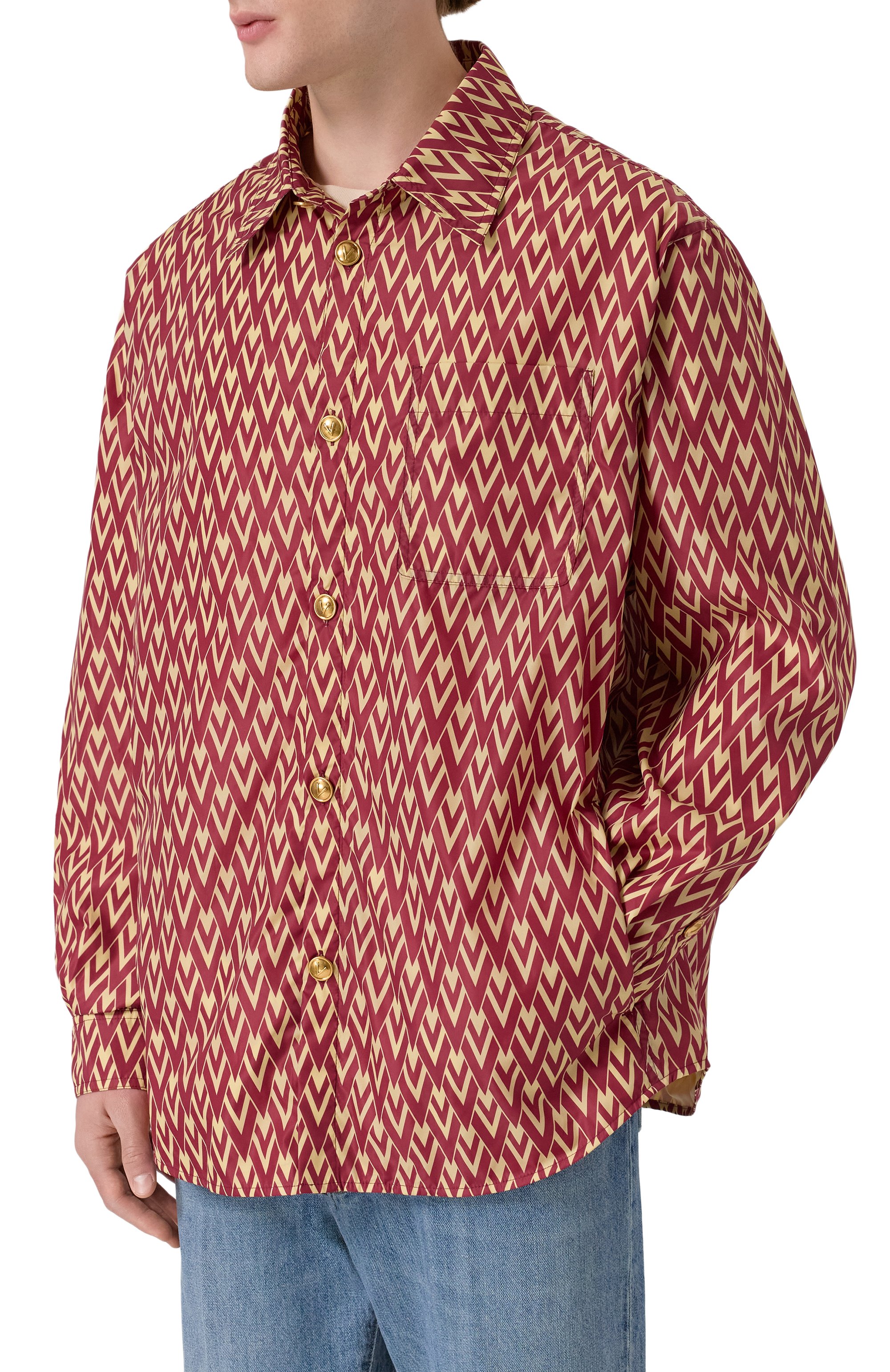 Куртка-рубашка VALENTINO, арт. 7V3CI005/AYE, фото 3