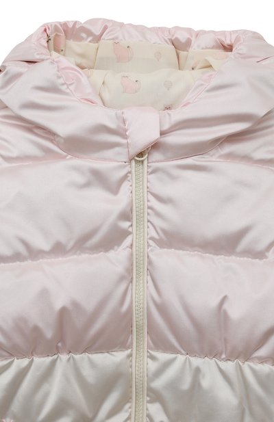 Пуховый конверт CHEPE розового цвета по цене 9800 руб., арт. 391160, фото 3 Пуховый конверт CHEPE, арт. 391160, фото 3