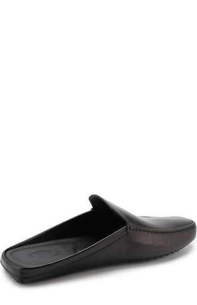 Кожаные сабо на плоской подошве TOD’S, арт. XXM0GW003U0D90B999, фото 4