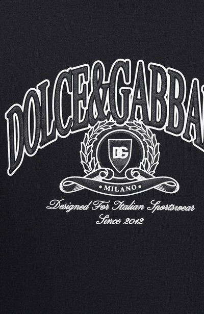 Хлопковая футболка DOLCE & GABBANA, арт. L4JTHV/G7P8B, фото 3