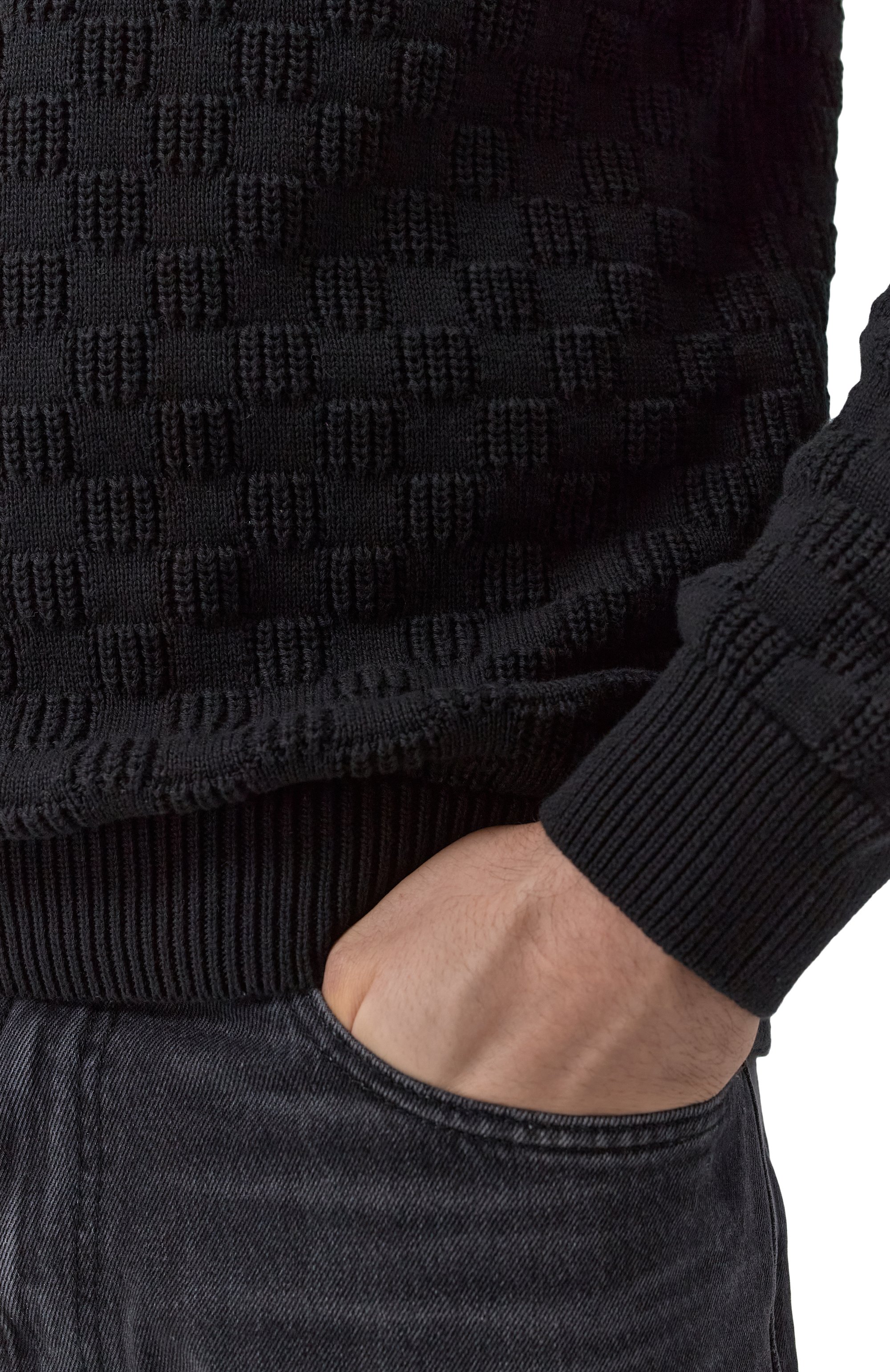 Хлопковый джемпер HUGO, арт. 50531812, фото 5