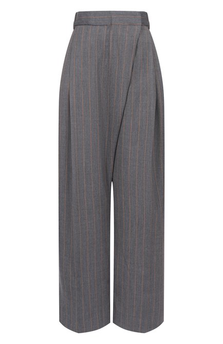 Женские брюки из шерсти и вискозы GANNI, арт. W0761/7013