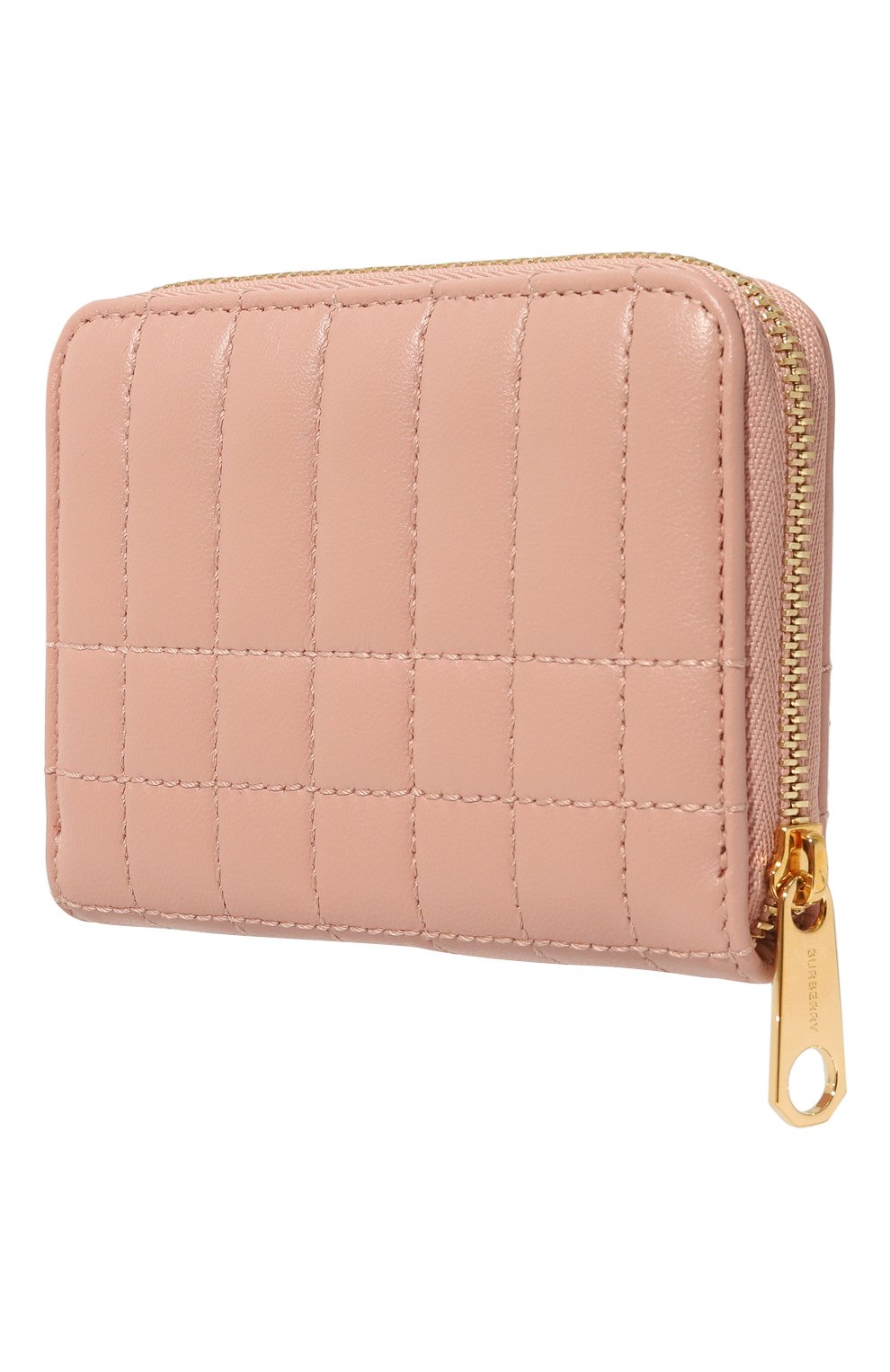 Кожаное портмоне BURBERRY светло-розового цвета по цене 52250 руб., арт. 8062370, фото 2 Кожаное портмоне BURBERRY, арт. 8062370, фото 2