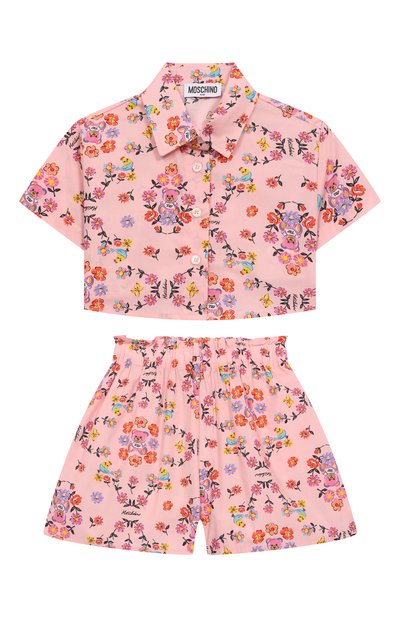 Комплект из рубашки и шорт MOSCHINO, арт. HDG01E/LLB42/4-8, фото 1