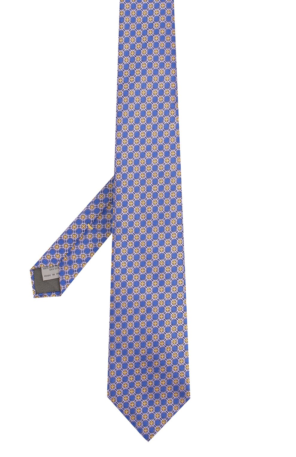 Шелковый галстук CANALI синего цвета по цене 8995 руб., арт. 18/HJ02022, фото 2 Шелковый галстук CANALI, арт. 18/HJ02022, фото 2
