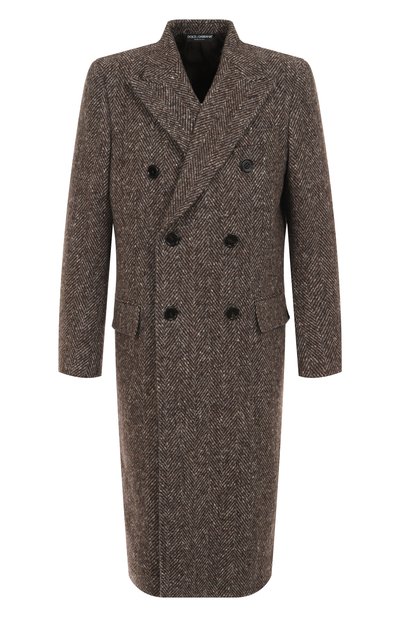 Мужское шерстяное пальто DOLCE & GABBANA, арт. G038ZT/FC2FD