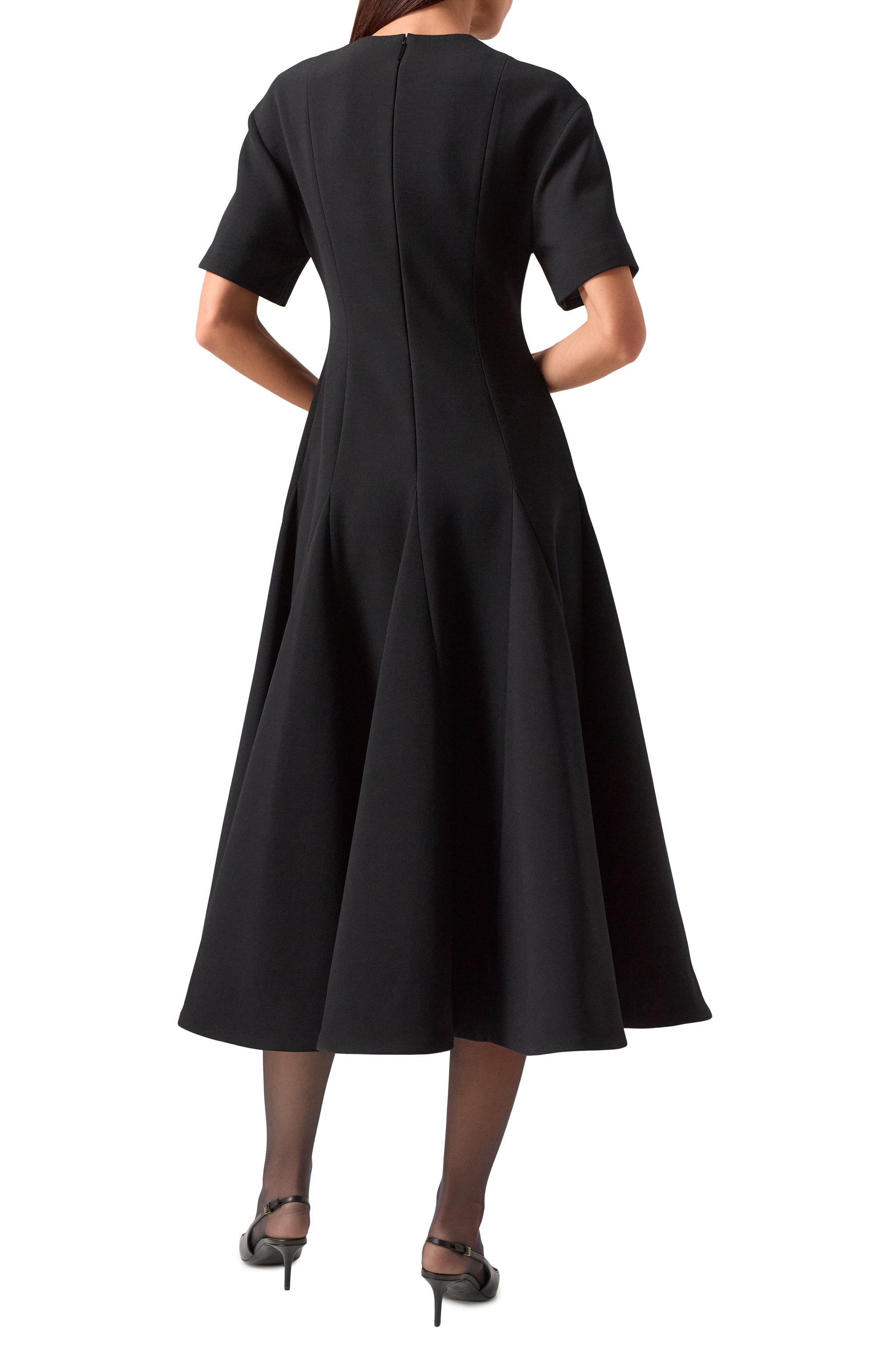 Шерстяное платье VALENTINO, арт. 5B0VAB568WM, фото 4