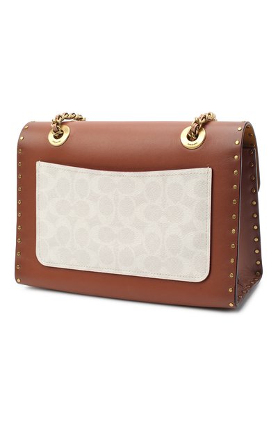 Сумка parker COACH коричневого цвета по цене 59400 руб., арт. 967, фото 3 Сумка parker COACH, арт. 967, фото 3