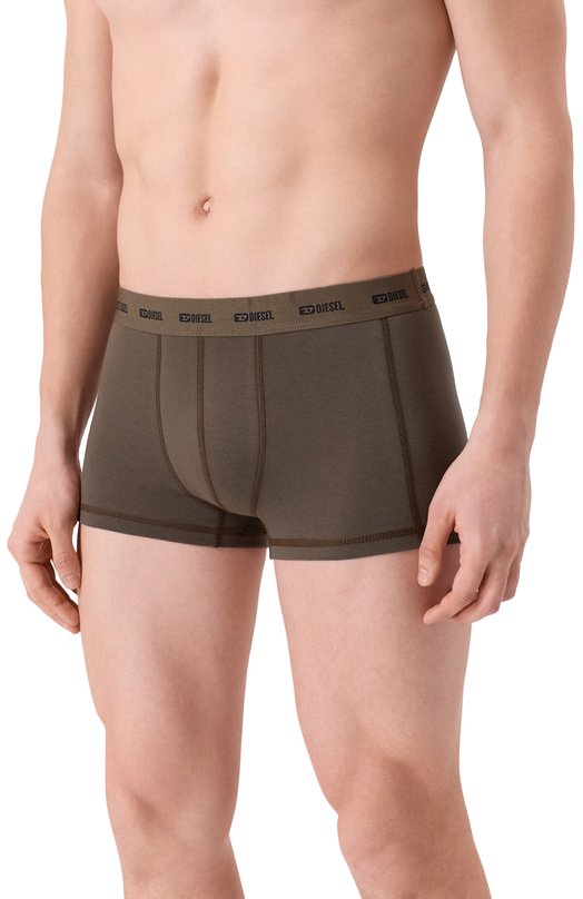 Комплект из трех боксеров Diesel A17832/0IKBL Хаки  A17832/0IKBL Фото 2