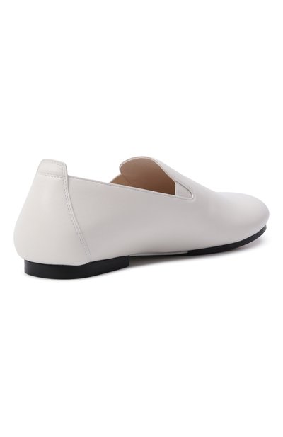 Кожаные лоферы rocco BOTTEGA VENETA белого цвета по цене 117500 руб., арт. 867837/VBSD0, фото 5 Кожаные лоферы rocco BOTTEGA VENETA, арт. 867837/VBSD0, фото 5