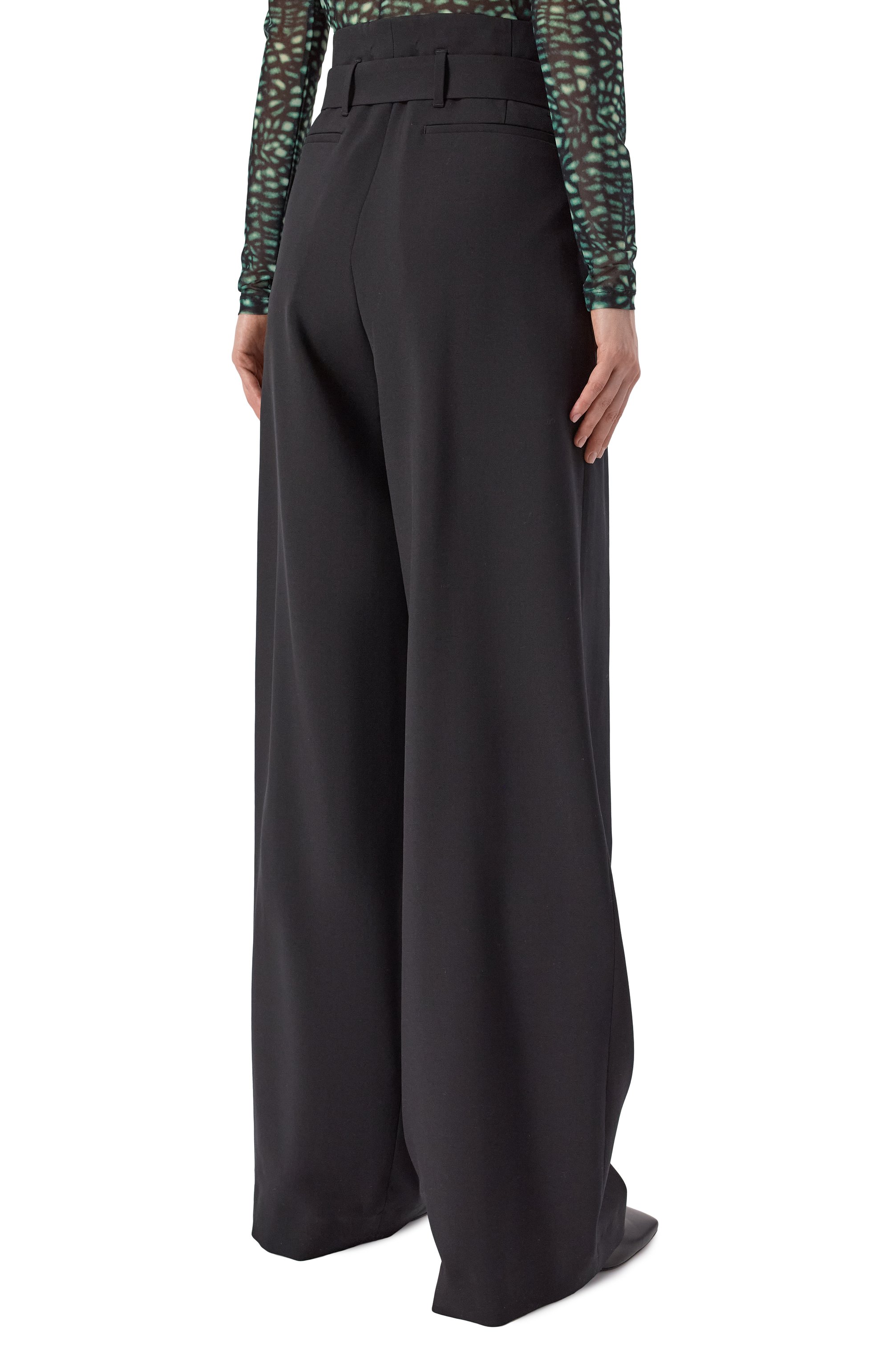 Шерстяные брюки DRIES VAN NOTEN, арт. 251-010926-1381, фото 4