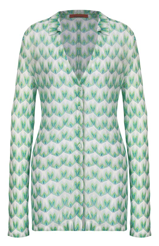 Кардиган из вискозы Missoni MS26SK0A/BR014I Зелёный MS26SK0A/BR014I