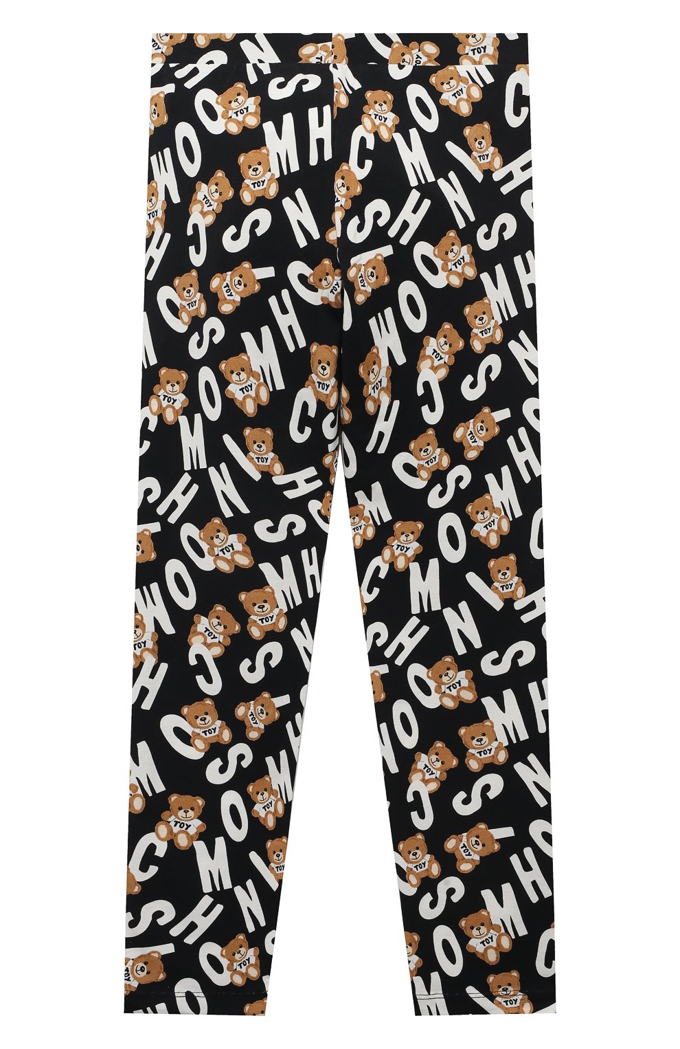 Хлопковые легинсы MOSCHINO, арт. HDP04X/LBBB8/4-8, фото 2