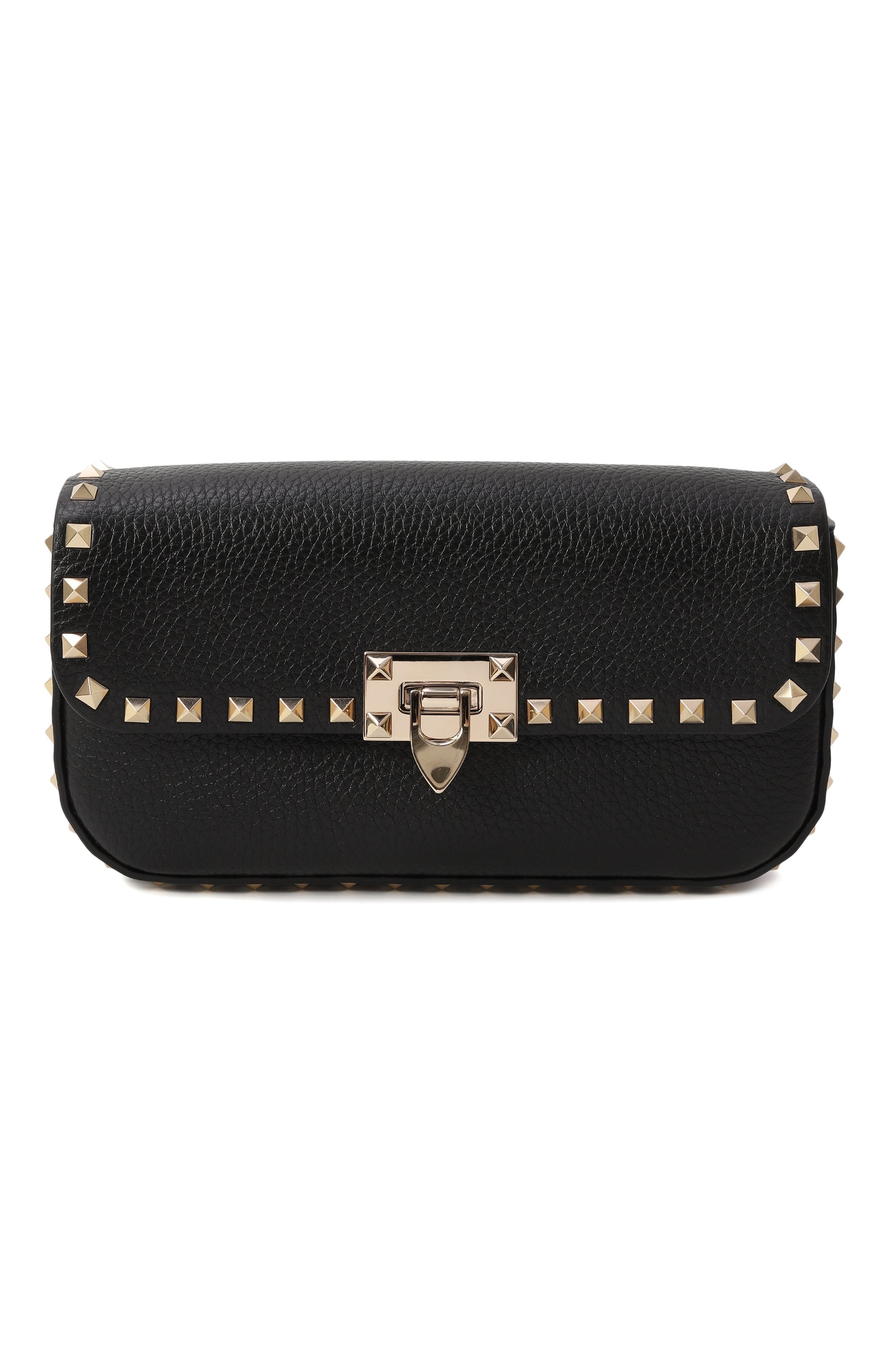 Сумка rockstud small VALENTINO черного цвета по цене 236000 руб., арт. 5W0B0Q70/VSF, фото 1 Сумка rockstud small VALENTINO, арт. 5W0B0Q70/VSF, фото 1