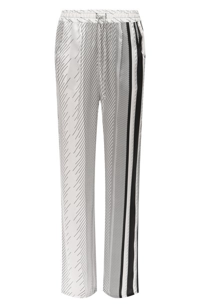 Женские шелковые брюки KITON, арт. D48122K0963E01