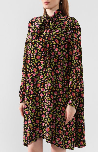 Шелковое платье BALENCIAGA, арт. 492458/TFL75, фото 3