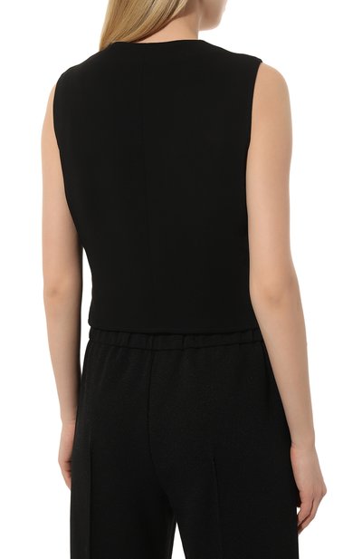 Жилет из вискозы GUCCI, арт. 619326 ZKR01, фото 4