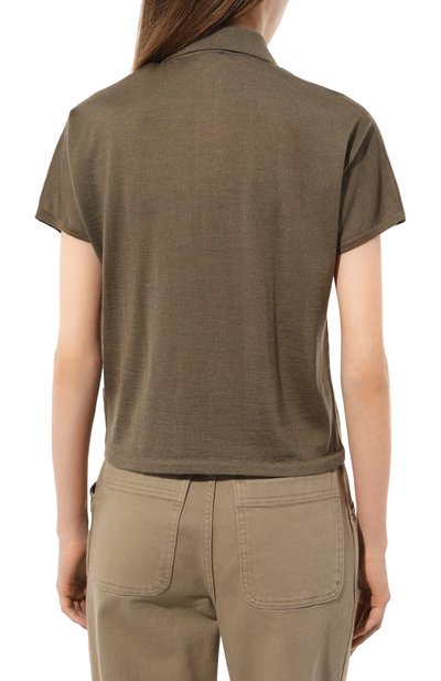 Поло из кашемира и шелка KITON, арт. D57711107, фото 4