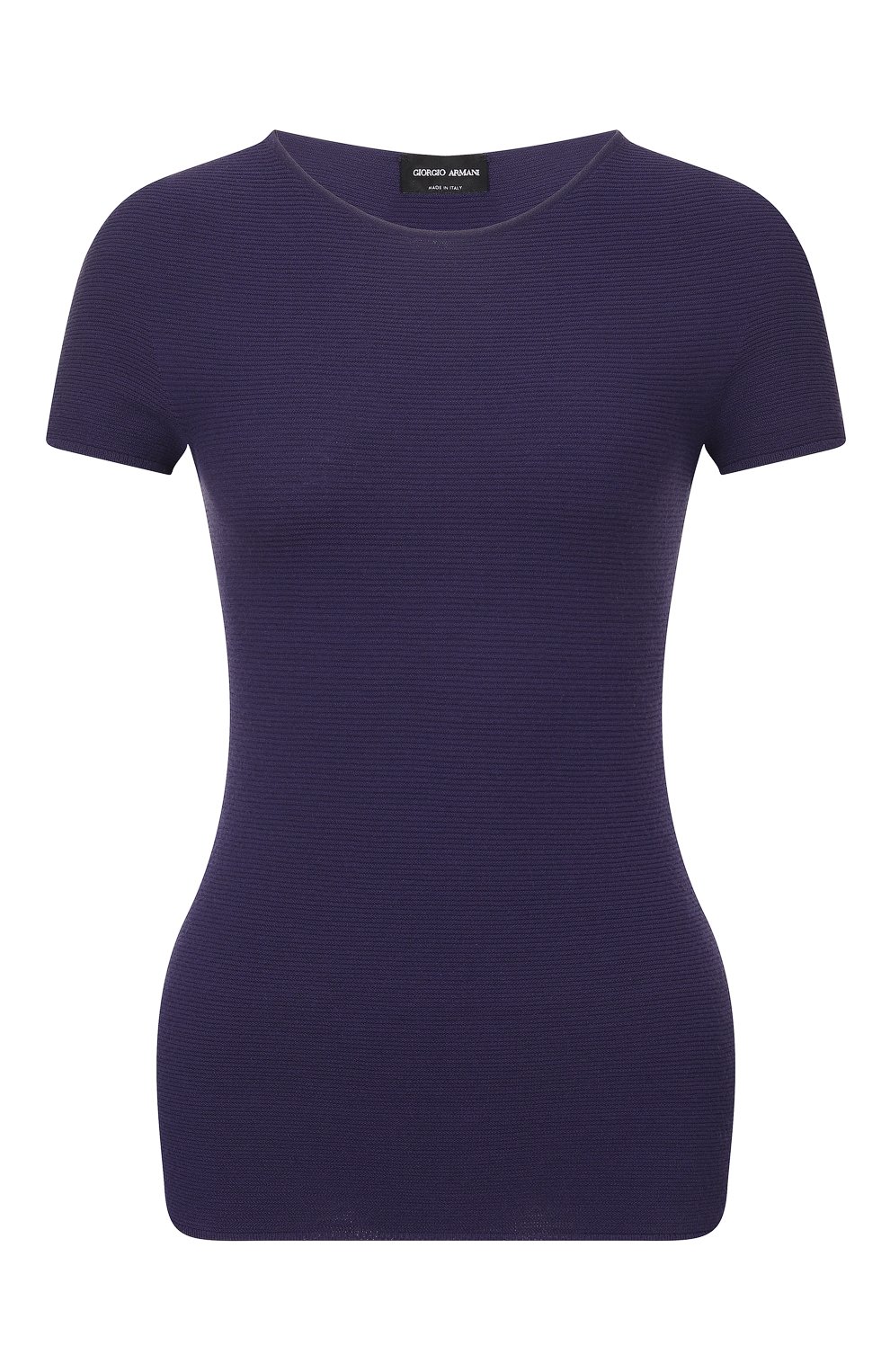 Топ GIORGIO ARMANI темно-синего цвета по цене 51200 руб., арт. 6YAM32/AM05Z, фото 1 Топ GIORGIO ARMANI, арт. 6YAM32/AM05Z, фото 1