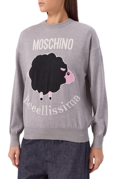 Шерстяной пуловер MOSCHINO, арт. J0930/5401, фото 3