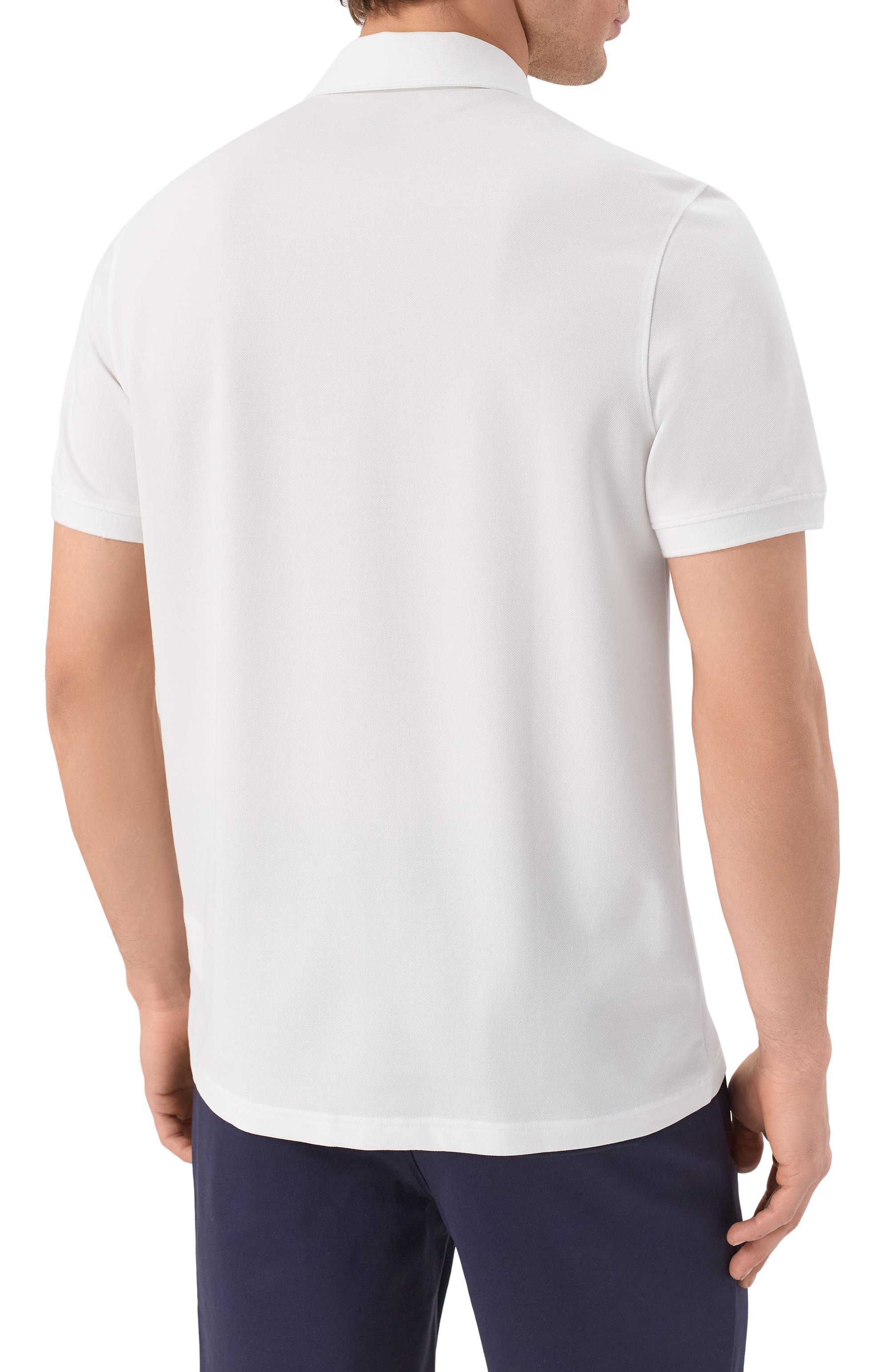 Поло BOGNER белого цвета по цене 15400 руб., арт. 58162727, фото 4 Поло BOGNER, арт. 58162727, фото 4