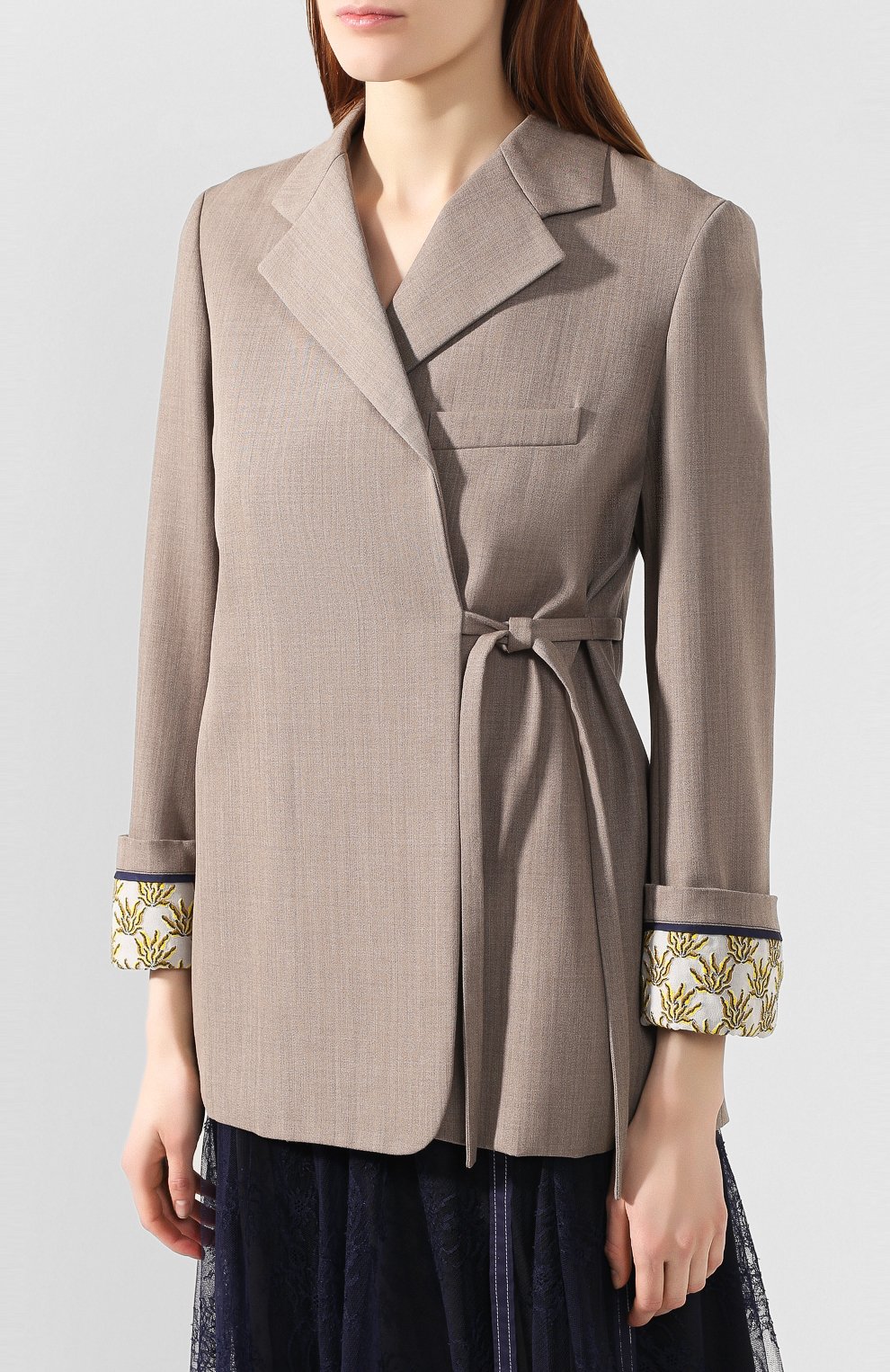 Шерстяной жакет CHLOÉ, арт. CHC20SVE25060, фото 3