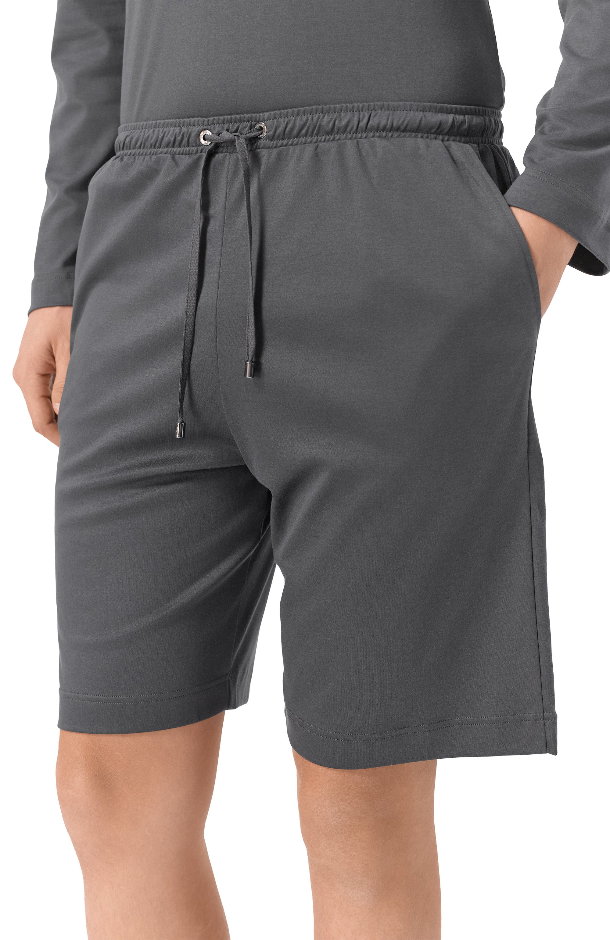 Шорты ZIMMERLI темно-серого цвета по цене 18800 руб., арт. 8520-21093, фото 5 Шорты ZIMMERLI, арт. 8520-21093, фото 5