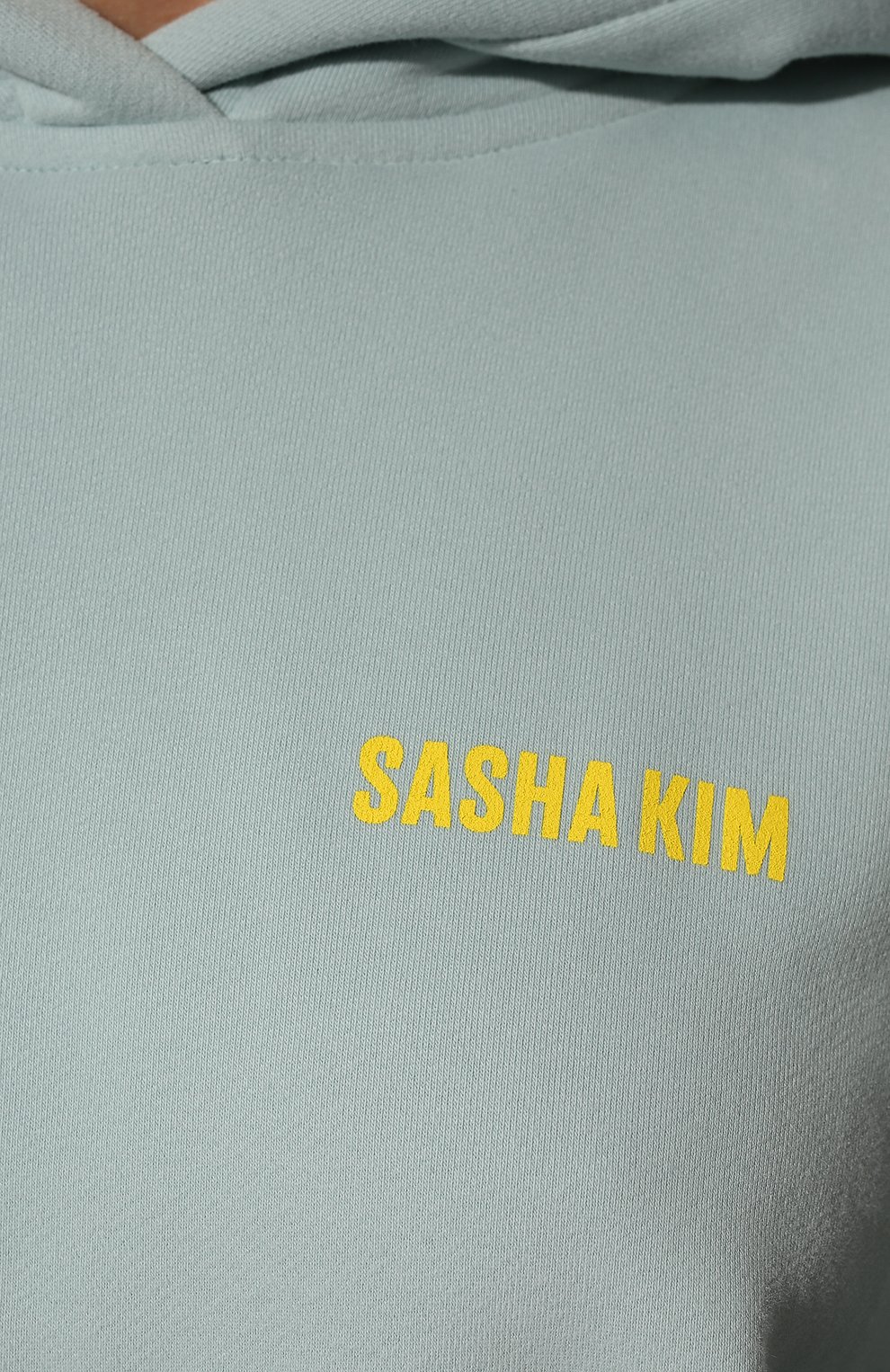 Хлопковый костюм SASHA KIM светло-зеленого цвета по цене 35900 руб., арт. УТ-00000561, фото 6 Хлопковый костюм SASHA KIM, арт. УТ-00000561, фото 6