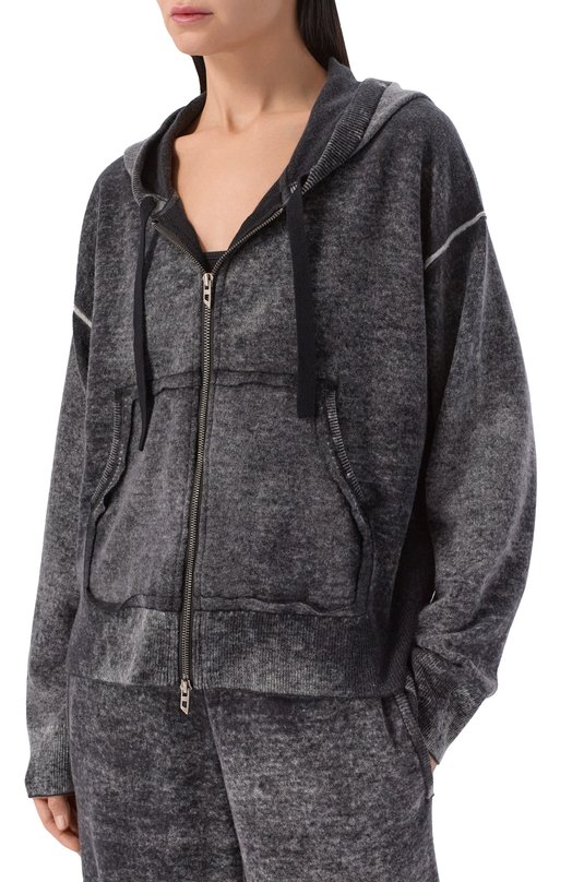 Шерстяной кардиган Diesel A22036/0TKCY Серый  A22036/0TKCY Фото 3