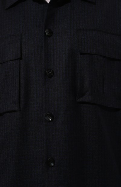 Шерстяная рубашка KITON, арт. UMC013K0127C03, фото 5